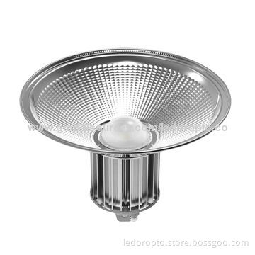 LED High Bay Light, 100W COB with Aluminum Cooling Fins, 3000/4000/6000K